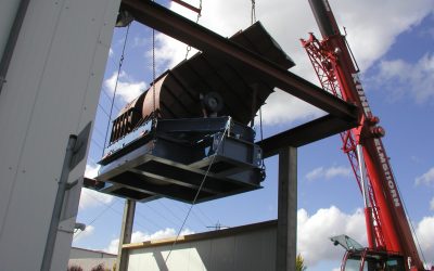 Installation of centrifugal fans